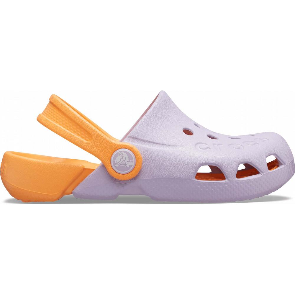 Purple Girls' Crocs Electro Clogs | NZ 1539TCEV